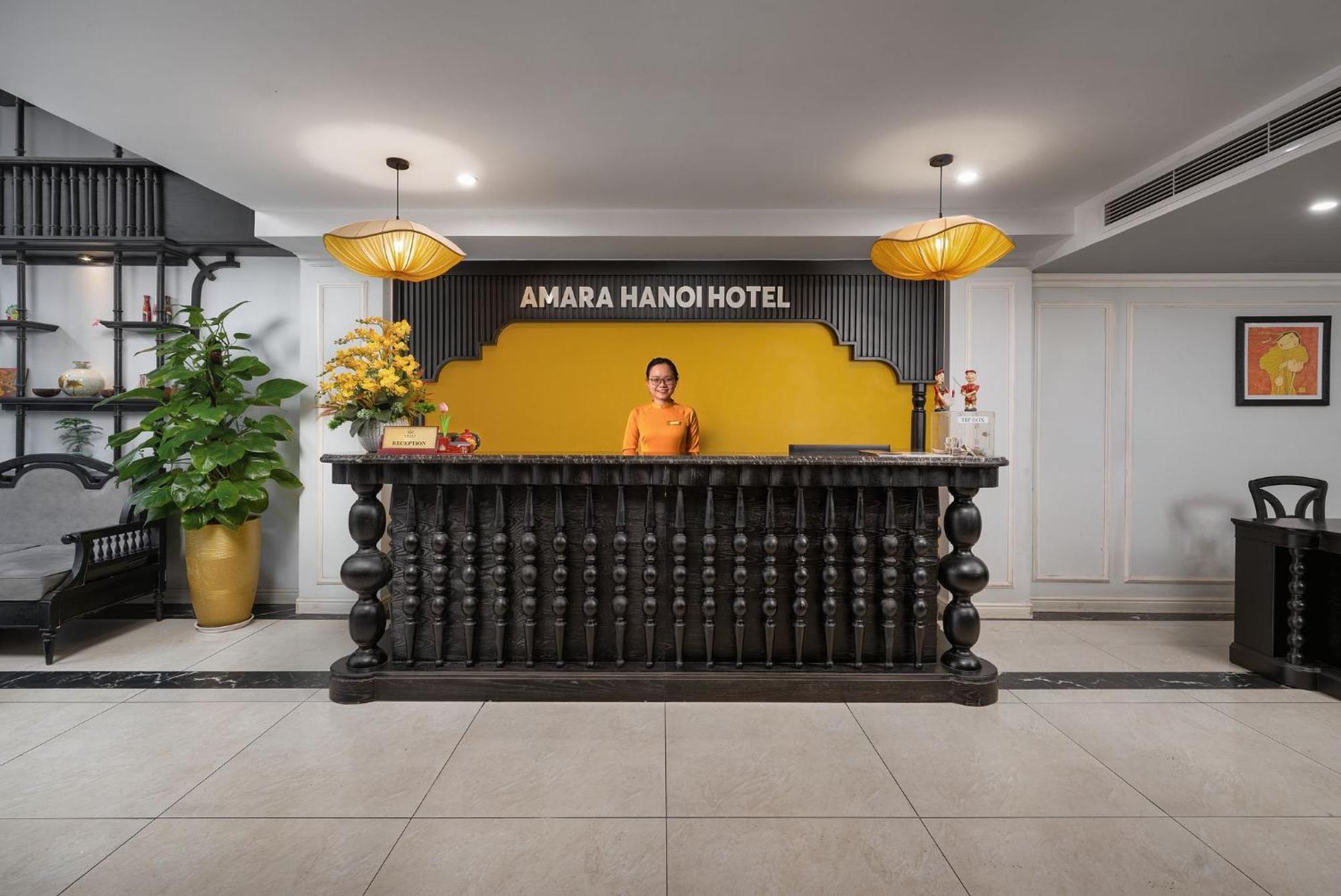 Amara Hanoi Hotel And Spa Exterior foto